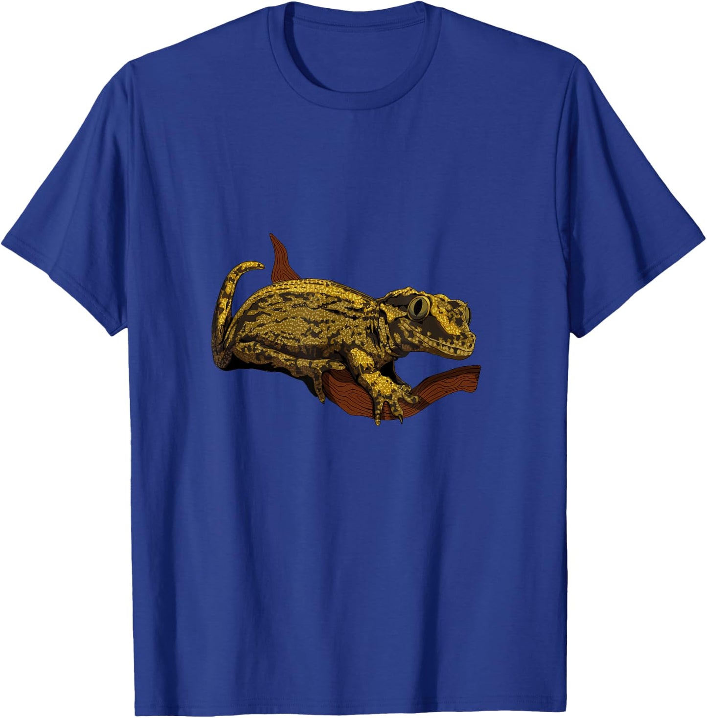 Drawing - Humphead Gecko T-Shirt - T-Shirt | Royal