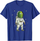 Cute Pickle in Space Universe Spaceman T-Shirt - T-Shirt | Royal