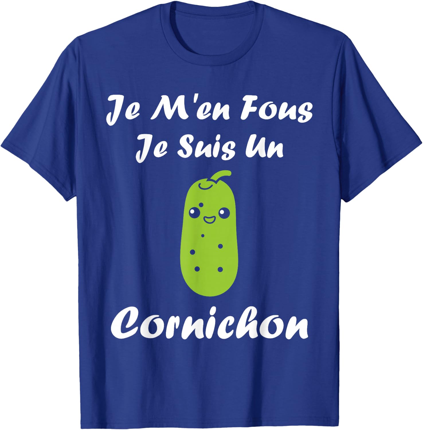 Humor Pickles Je ne Fous Je suis un Pickle , Black, S T-Shirt - T-Shirt | Royal