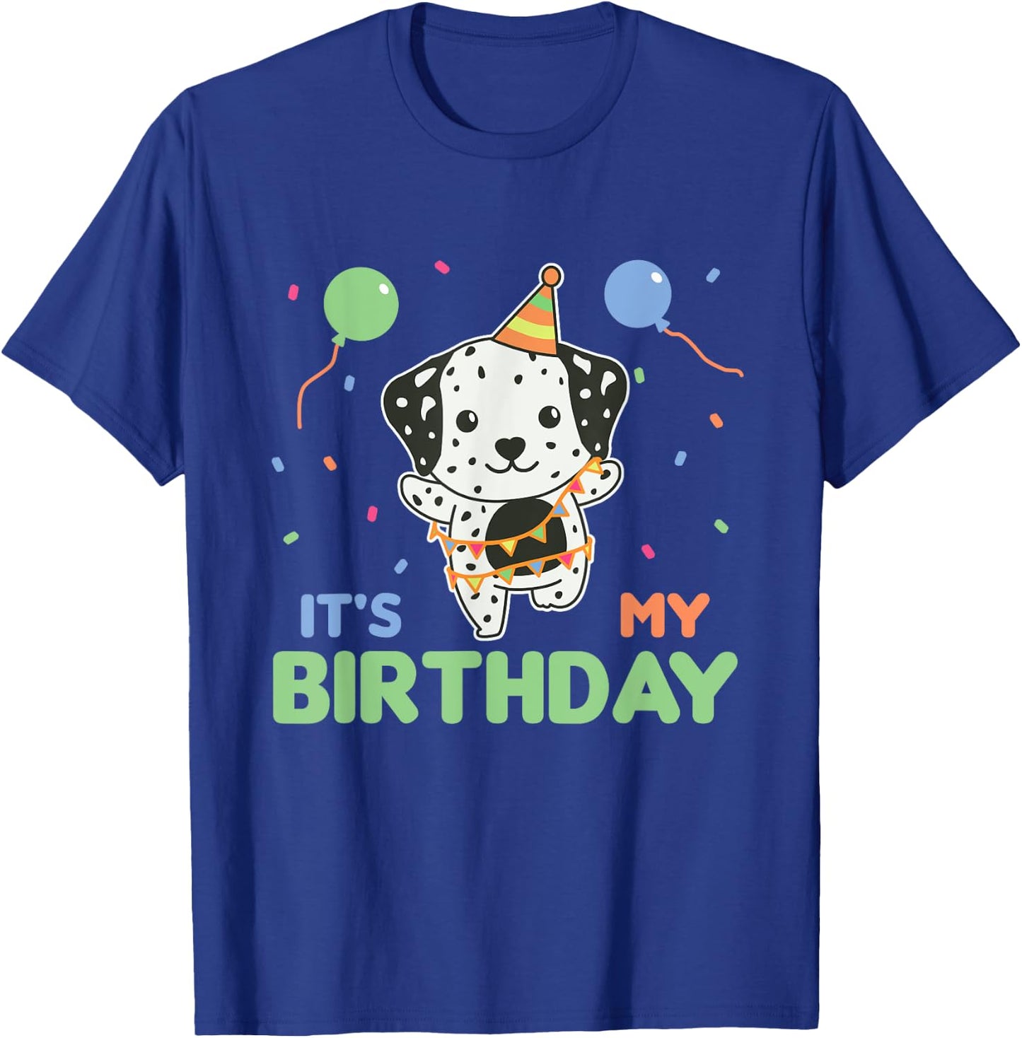 Dalmatian Birthday For Kids It's My Birthday T-Shirt - T-Shirt | Royal