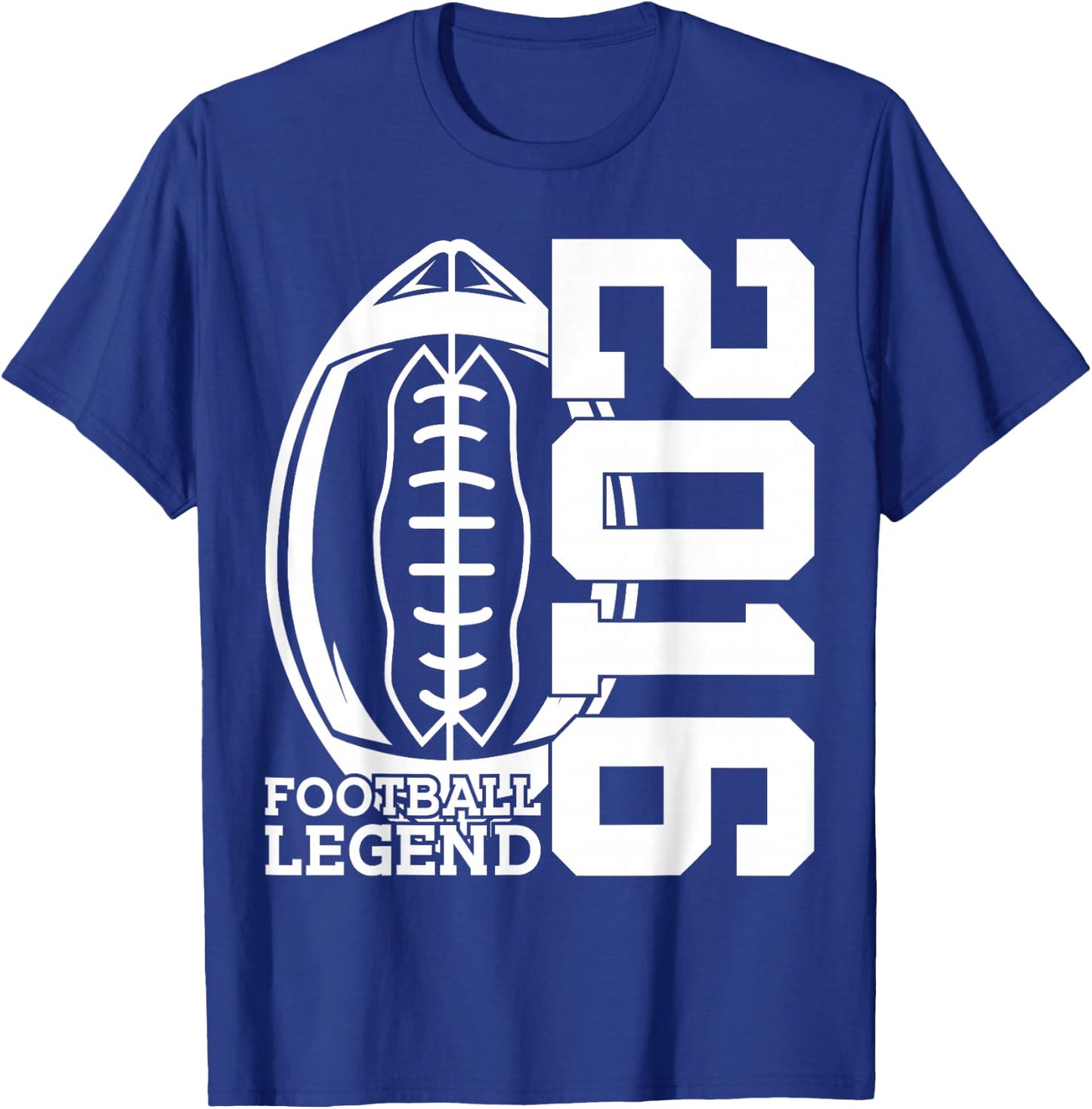 10 Years Football Legend 2016 10th Birthday T-Shirt - T-Shirt | Royal