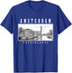 Amsterdam Vintage Holland Netherlands Souvenir Amsterdam T-Shirt - T-Shirt | Royal