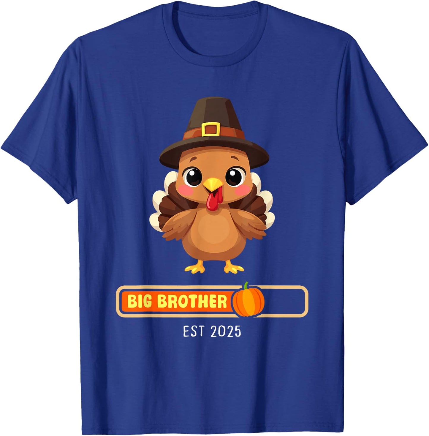 Big Brother 2025 Turkey Thanksgiving Pregnancy announcement T-Shirt - T-Shirt | Royal