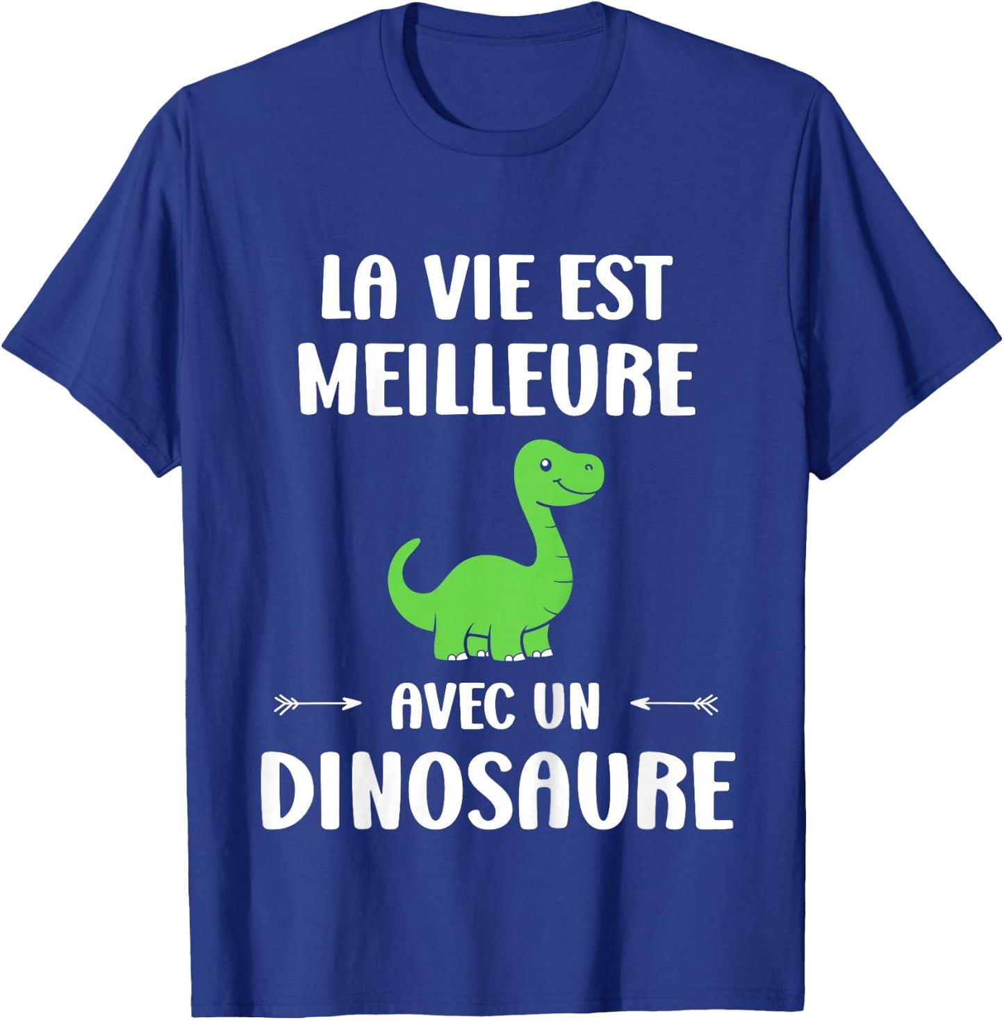 Cute Little Dino Life Is Better With A Dinosaur T-Shirt - T-Shirt | Royal