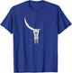 Astronaut Hanging From The Moon T-Shirt - T-Shirt | Royal