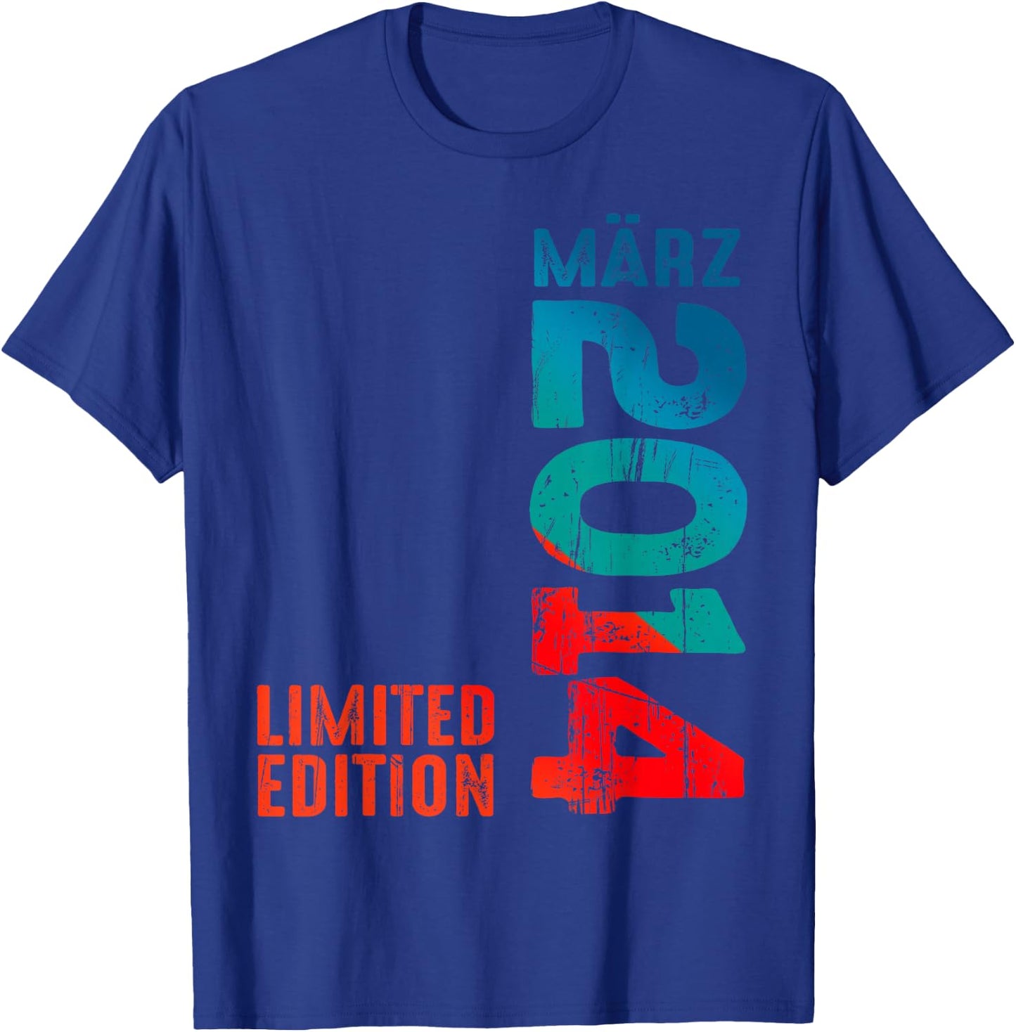 Legendär Seit März 2014 Geburtstag Limited Edition 2014 T-Shirt - T-Shirt | Royal