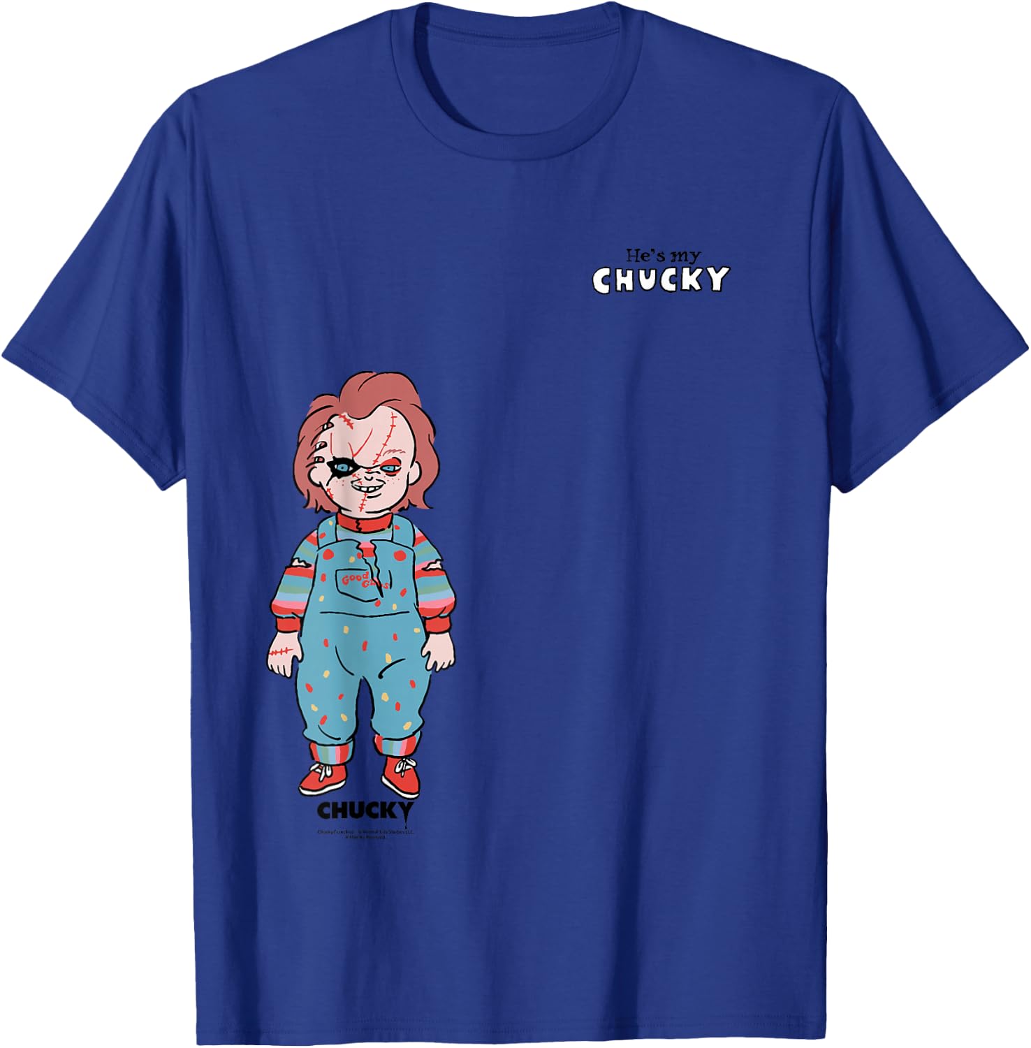 Chucky He’s My Chucky Matching Couple T-Shirt - T-Shirt | Royal
