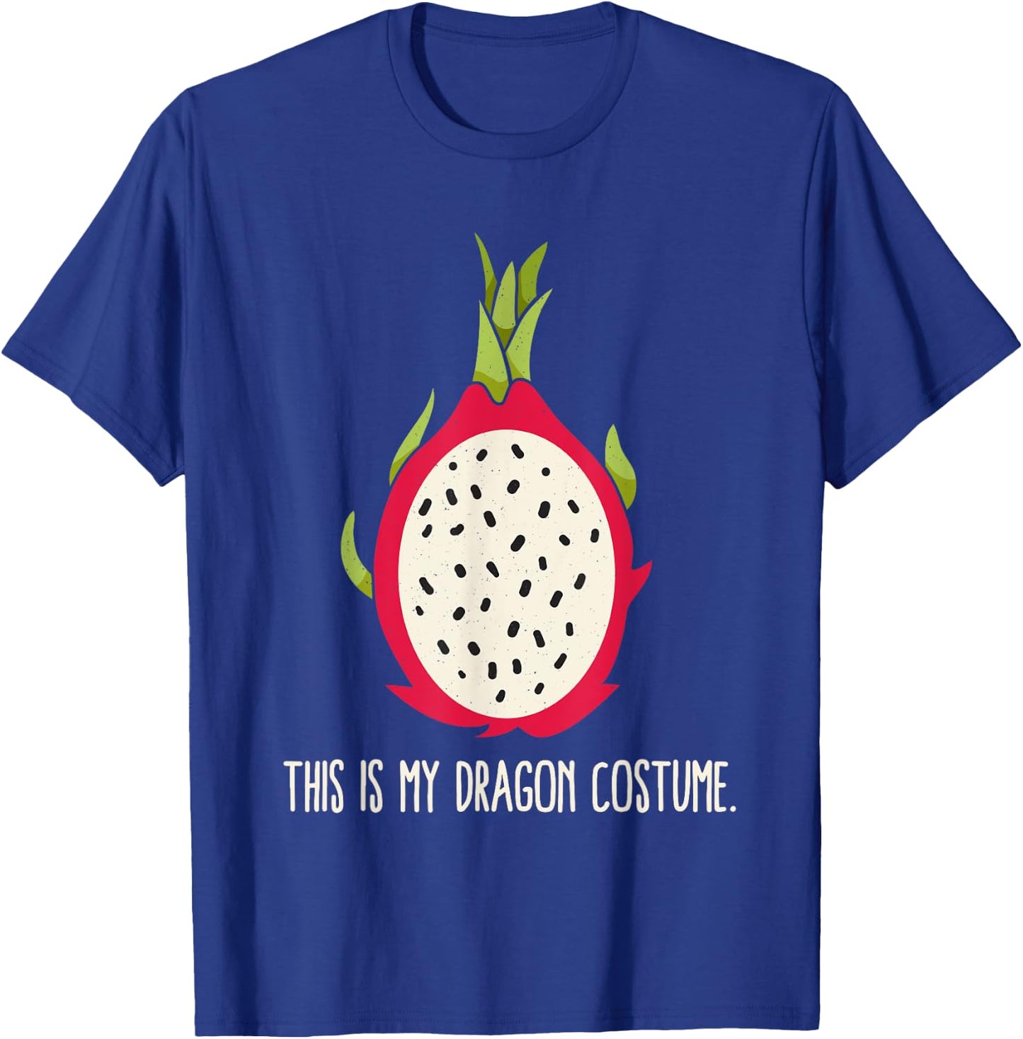 Dragon Fruit Halloween Costume Shirt Funny Women Men Kids T-Shirt - T-Shirt | Royal