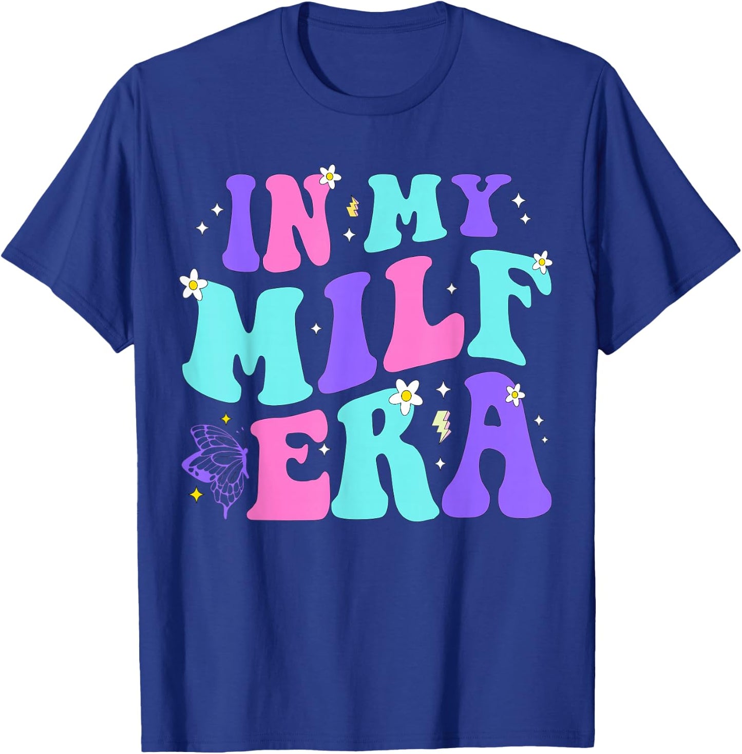 In My Milf Era Hot Mom Shirt Klassisch Schwarz S T-Shirt - T-Shirt | Royal