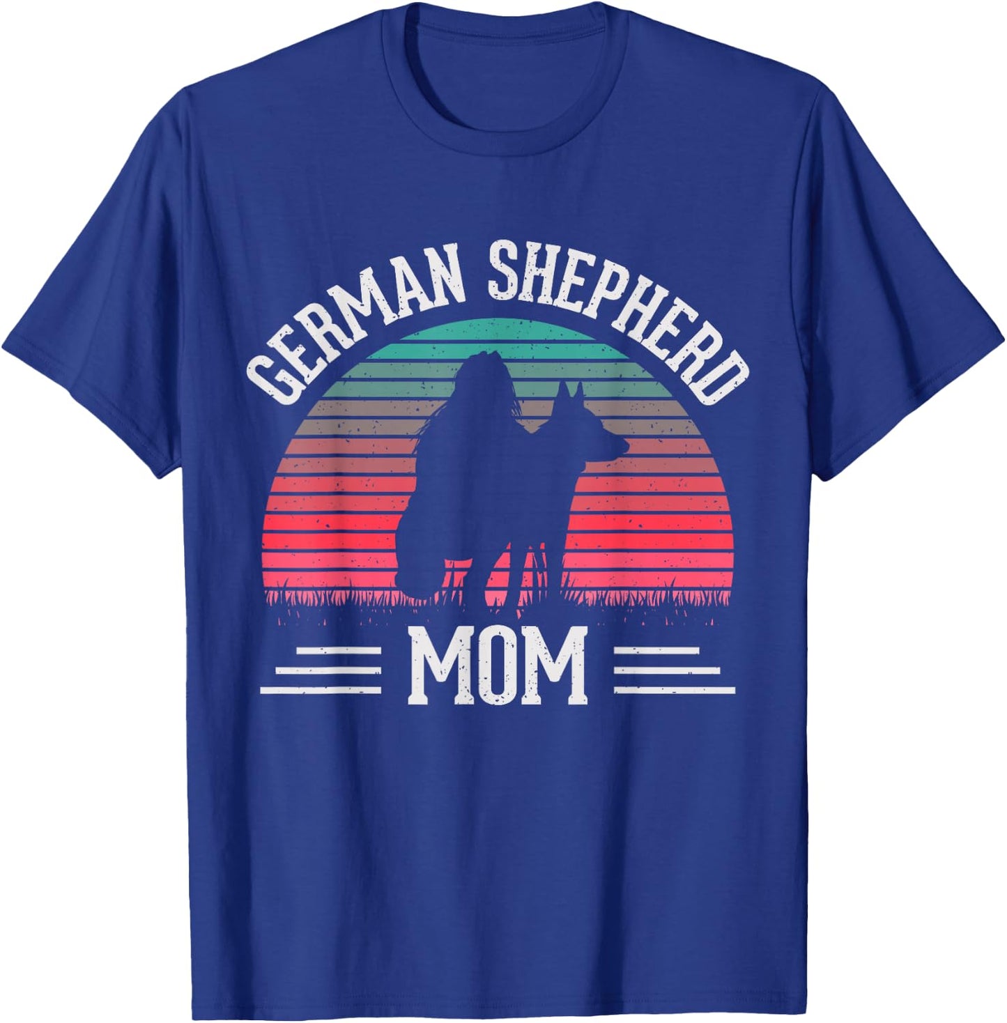 German Shepherd Mom Mothers Day Mama T-Shirt - T-Shirt | Royal
