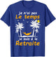 Funny Retirement Humor Idea Gift Man Woman 2024 Retirement T-Shirt - T-Shirt | Royal