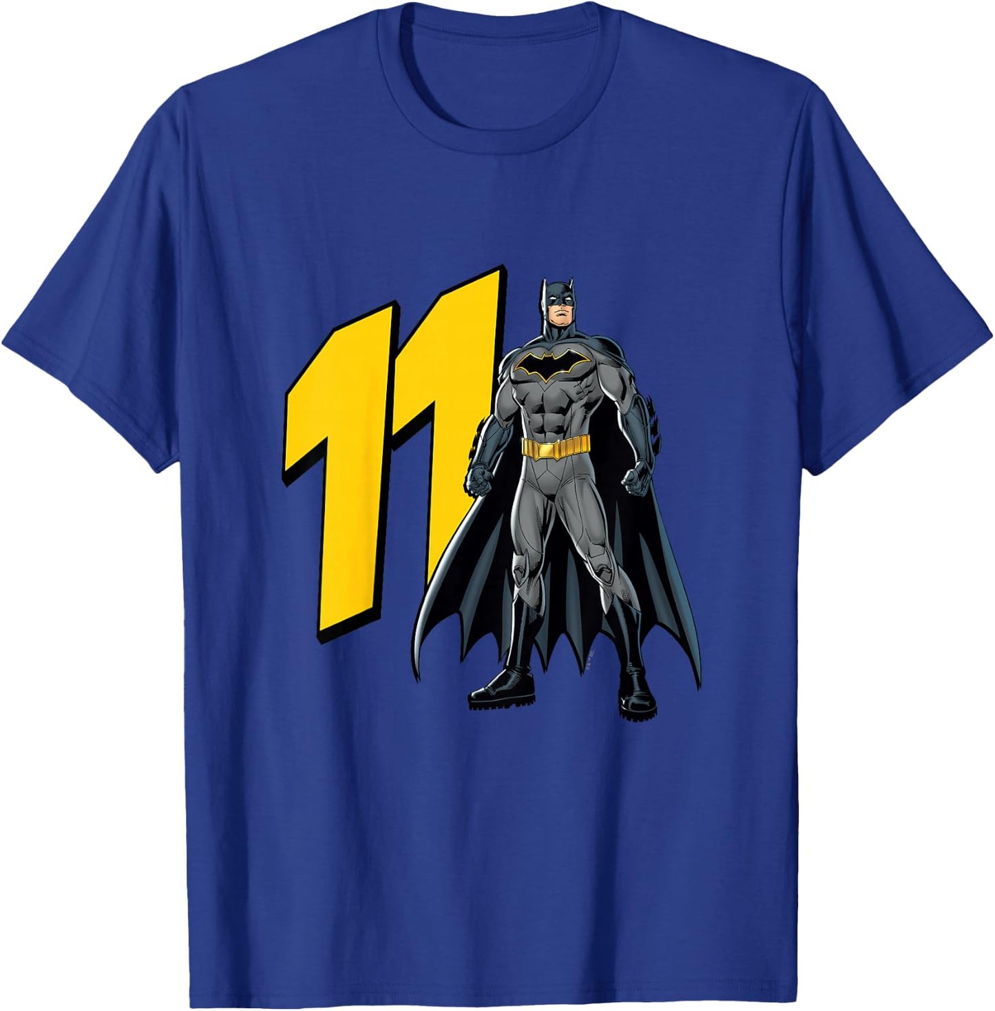 Kids Batman Super Hero 11th Birthday T-Shirt - T-Shirt | Royal