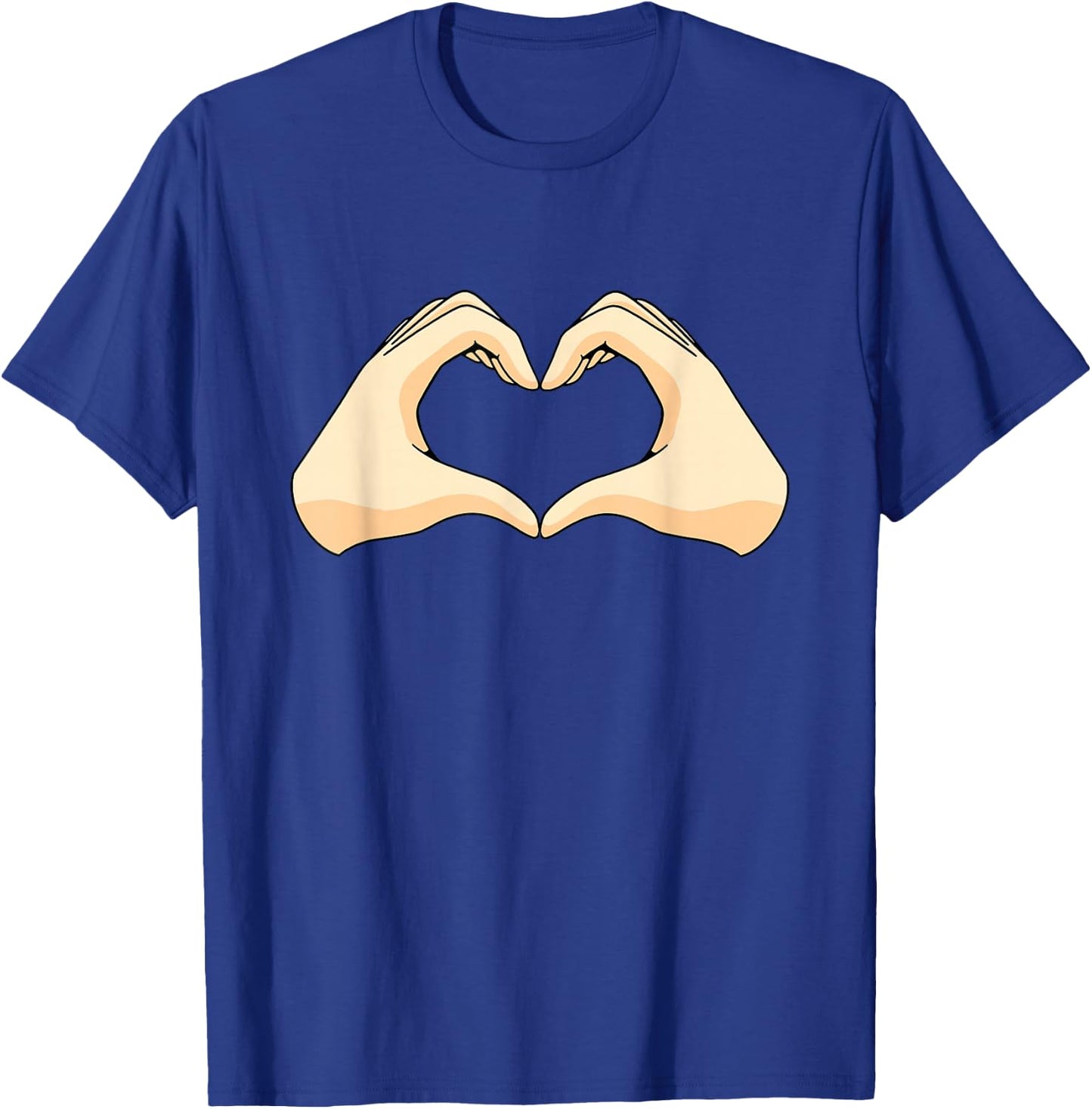 Hände Herz Hand Herz T-Shirt - T-Shirt | Royal