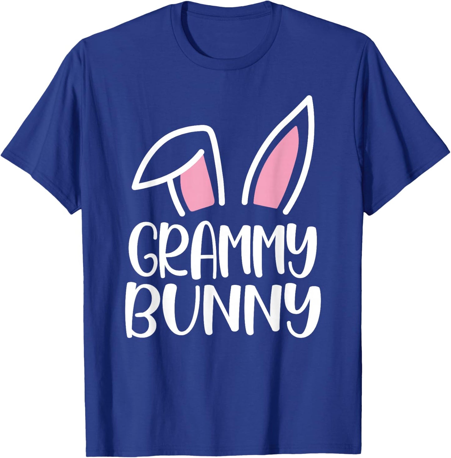Funny Grammy Bunny Happy Easter Family Matching T-Shirt - T-Shirt | Royal