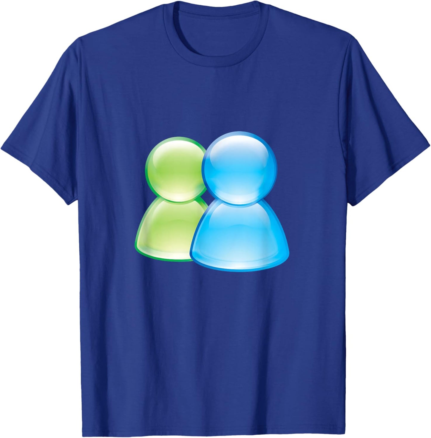 Frutiger Aero User Icon Duo T-Shirt - T-Shirt | Royal