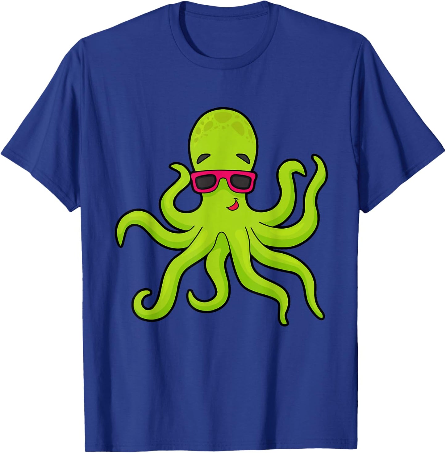 Cool Octopus Stuff Men Women Kraken Kids Octopus T-Shirt - T-Shirt | Royal