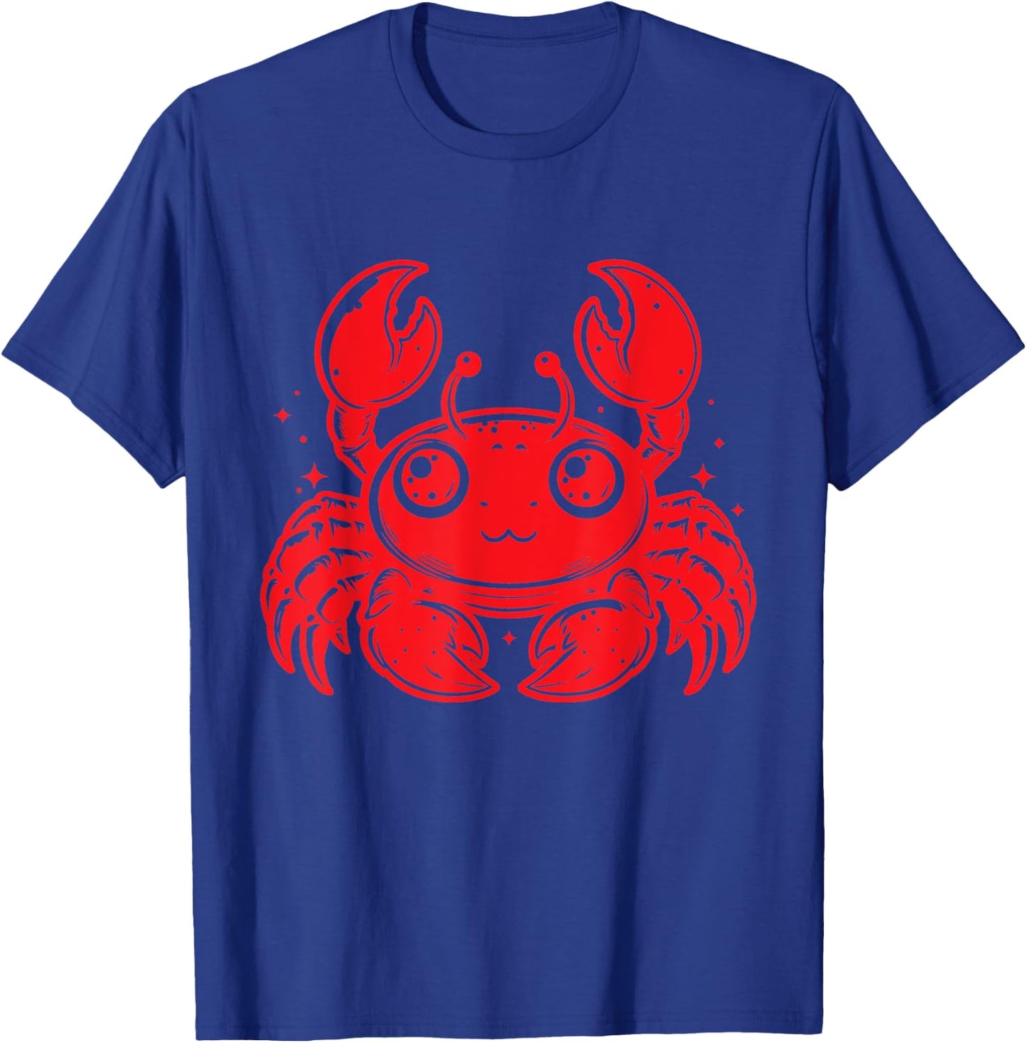 Coastal Charm: Red Crab T-Shirt - T-Shirt | Royal