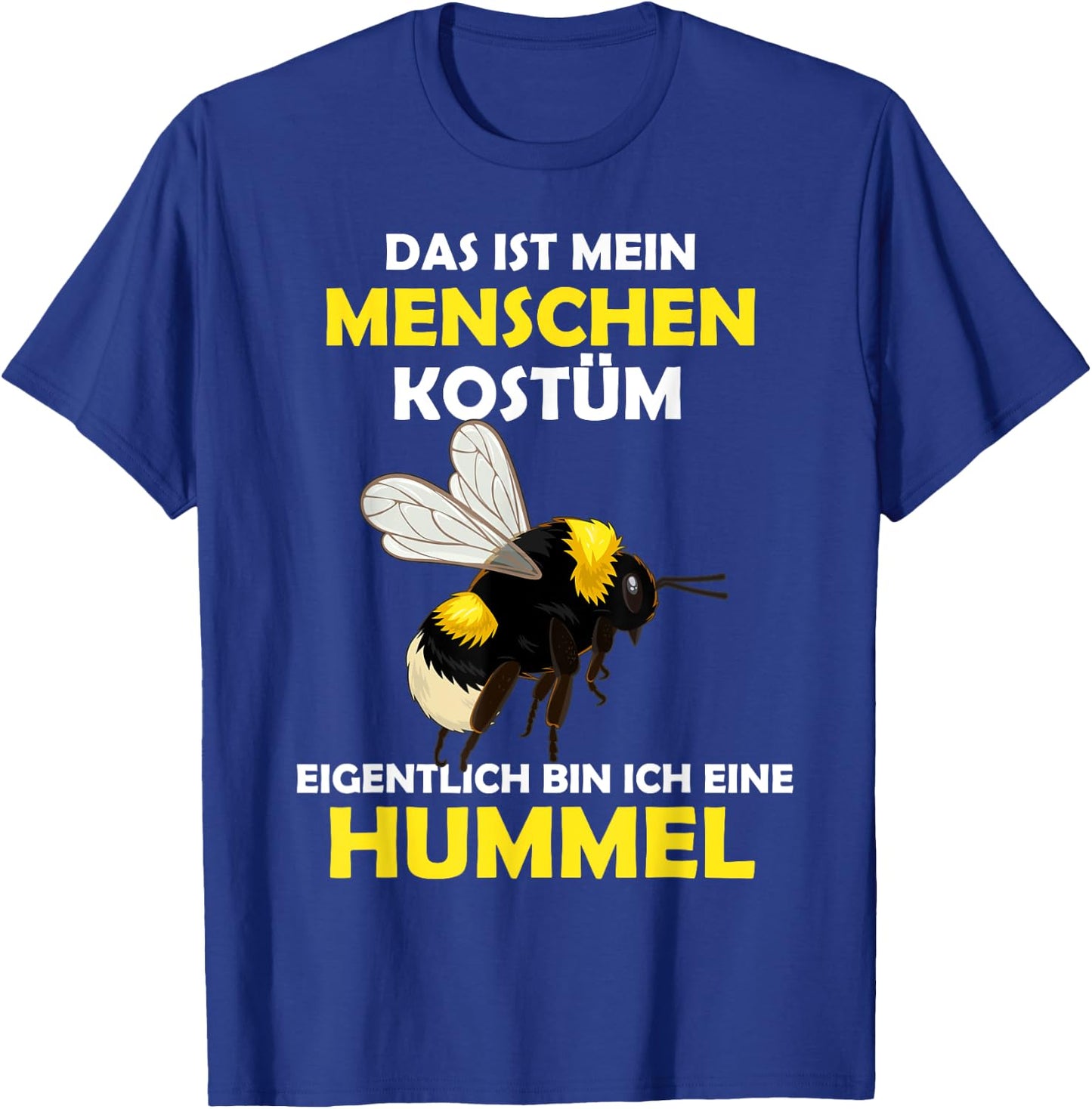 Hummel Carnival Costume Helau Fancy Dress Human Costume , black T-Shirt - T-Shirt | Royal