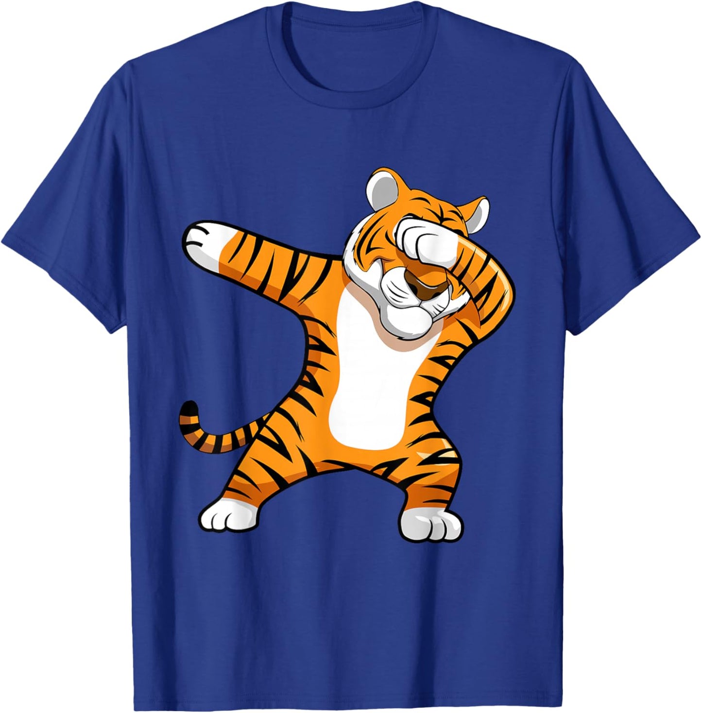 Tiger Animal Funny Safari Zoo T-Shirt - T-Shirt | Royal