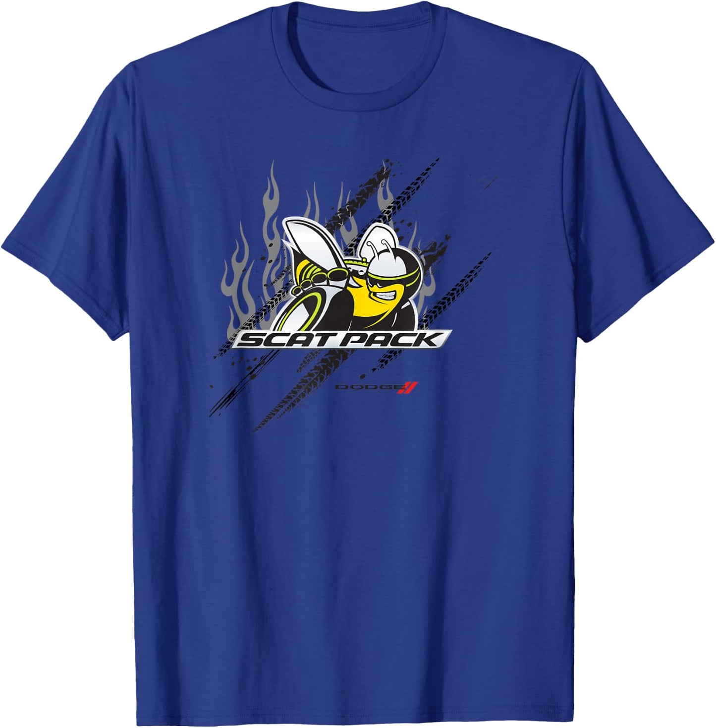 Dodge Scat Pack Marches , grey, S T-Shirt - T-Shirt | Royal