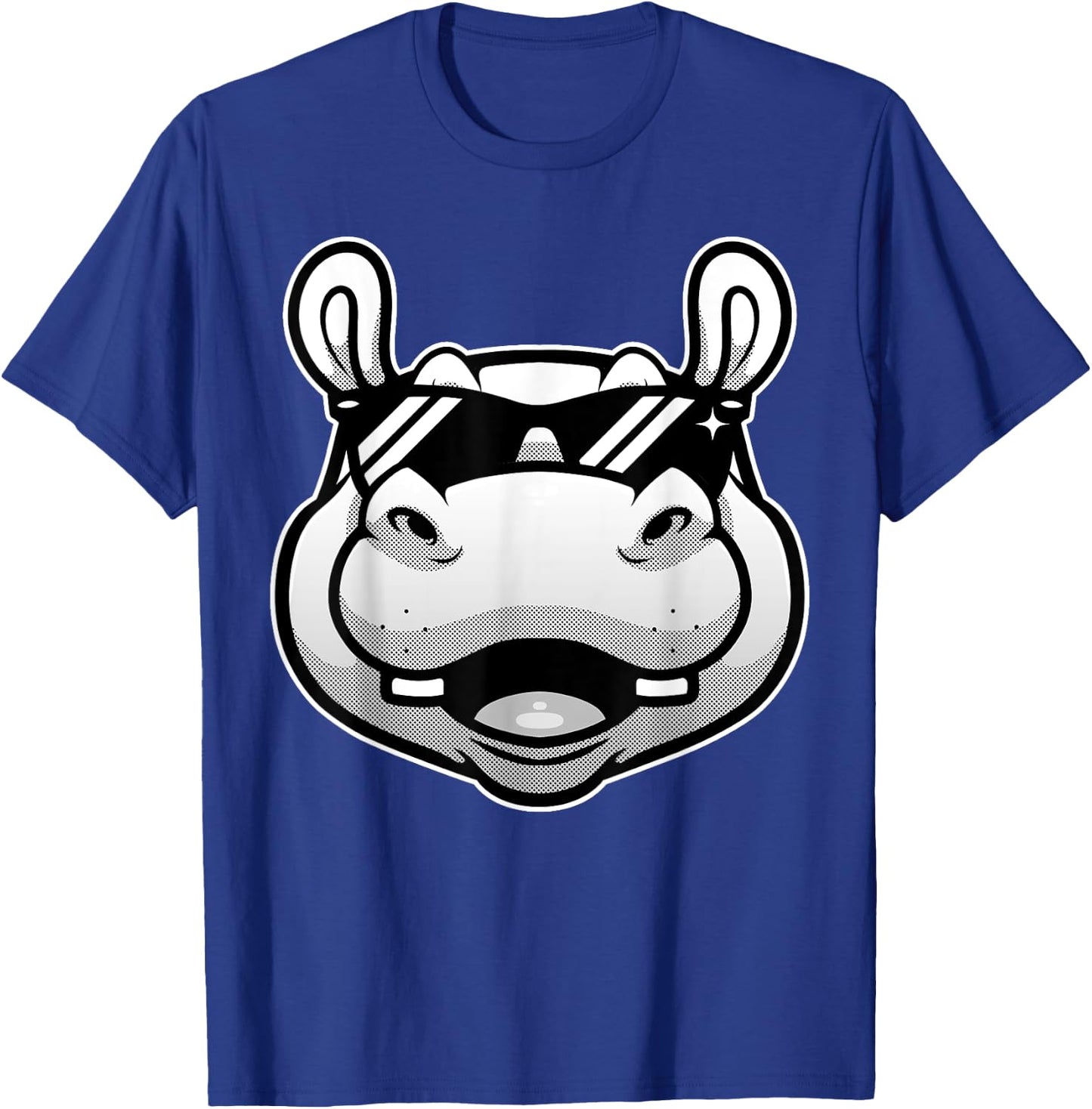 Cool Hippopotamus Women Hippo Zoo Day Animal Lover T-Shirt - T-Shirt | Royal