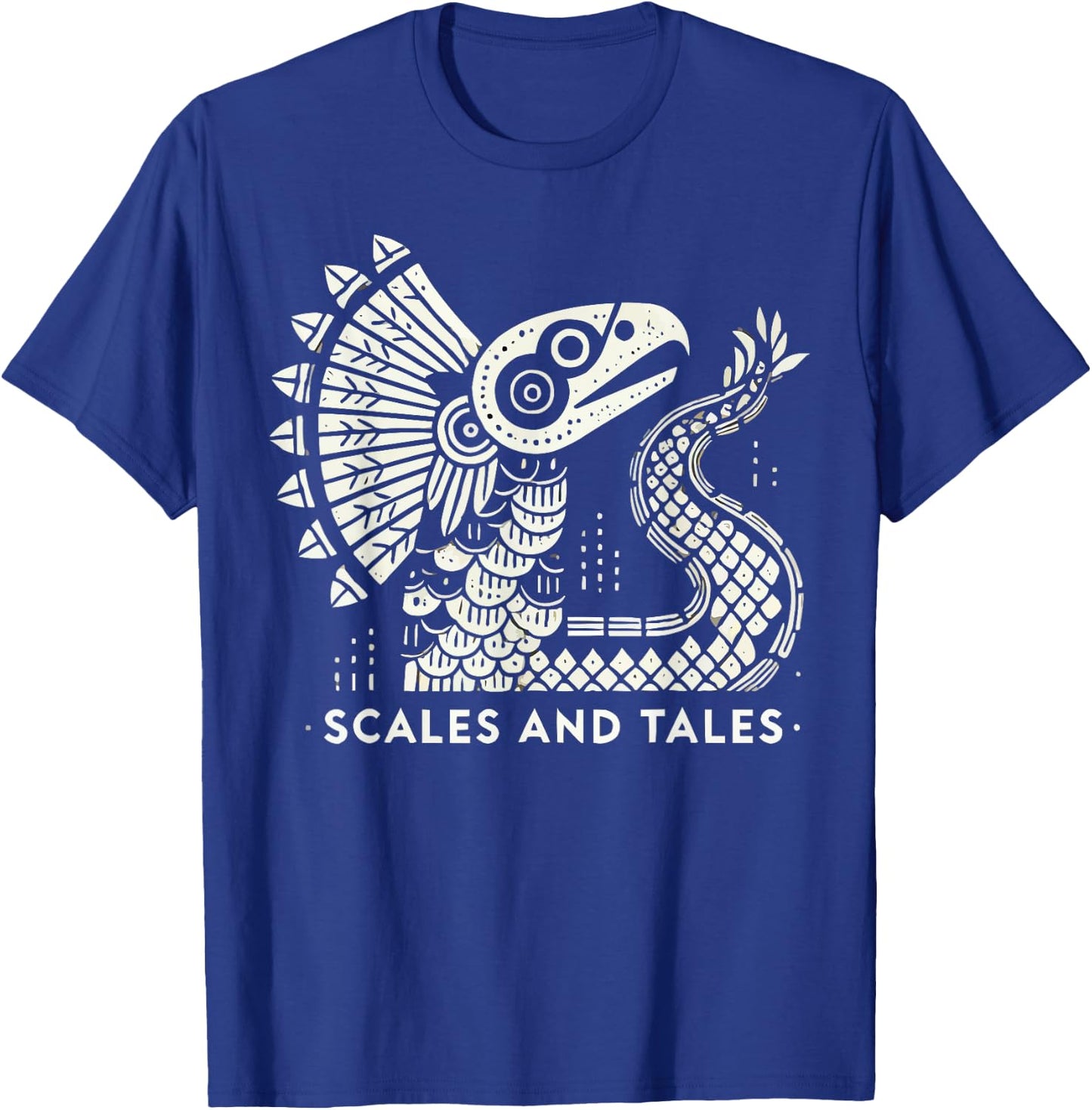 Aztec God Aztec Culture Mayan Indigenous Quetzalcoatl T-Shirt - T-Shirt | Royal