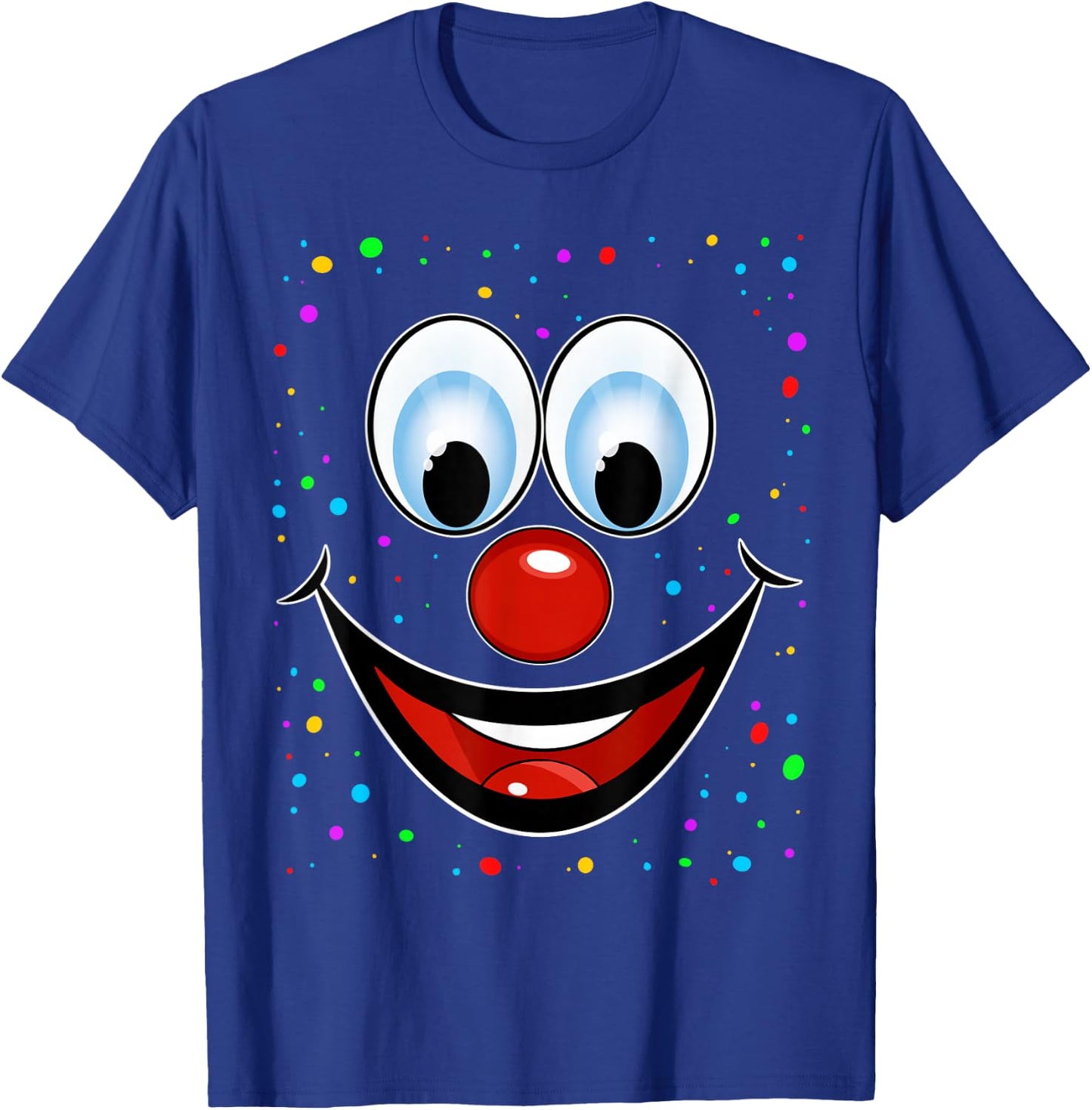 Clown Costume Fancy Dress Outfit Funny Carnival Clown , black T-Shirt - T-Shirt | Royal