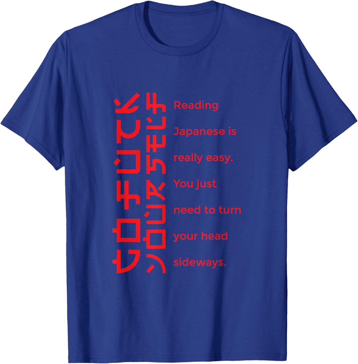 Go Fuck Yourself - Japanische Schrift GFY T-Shirt - T-Shirt | Royal