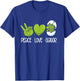 Peace Love Gators T-Shirt - T-Shirt | Royal
