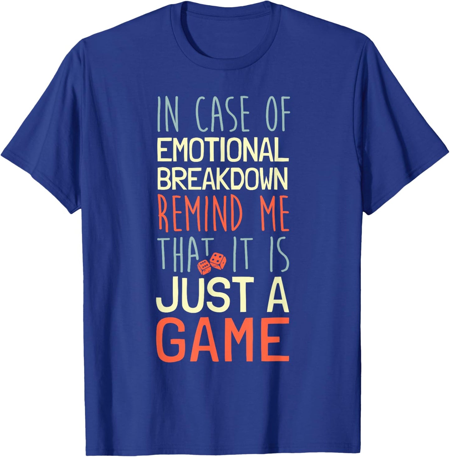 Funny Family Board Game Night T-Shirt - T-Shirt | Royal