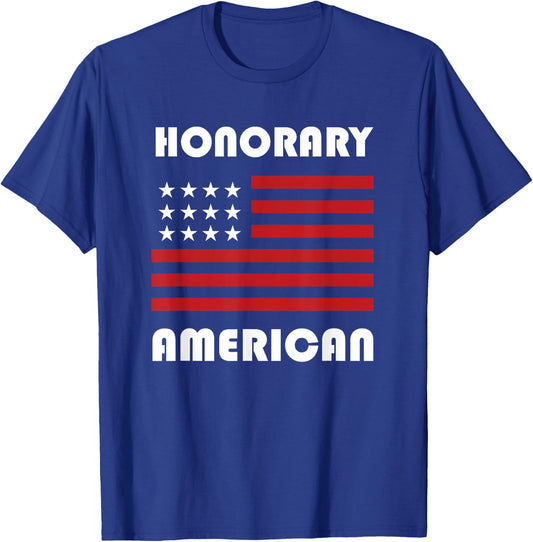 Gift Foreign Exchange Students - Funny Honorary American T-Shirt - T-Shirt | Royal