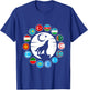 Kazakhstan,Gokturk,Turan,Turkey Flag,Turk Bayragi,Turkiye. T-Shirt - T-Shirt | Royal