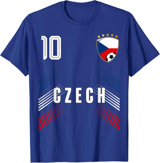 Czech Republic Flag Czechia Pride Lovers T-Shirt - T-Shirt | Royal