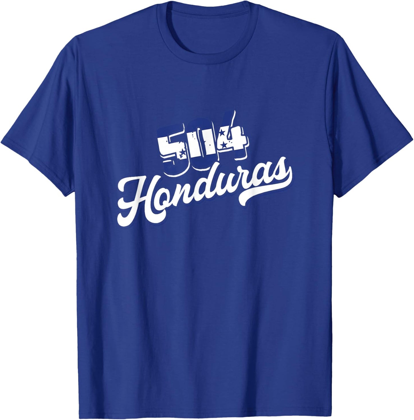 Republic Honduras Flag 504 | Central America | Tegucigalpa T-Shirt - T-Shirt | Royal