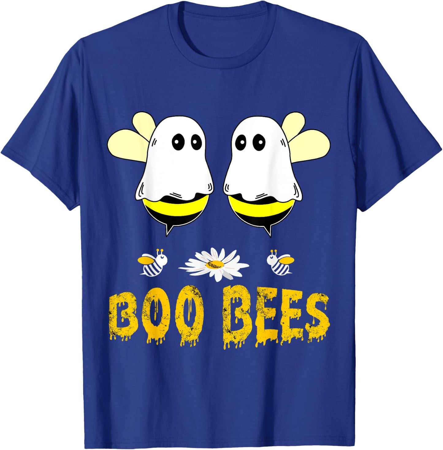 Boo Bees Couples Halloween Costume Funny Boobee Design T-Shirt - T-Shirt | Royal