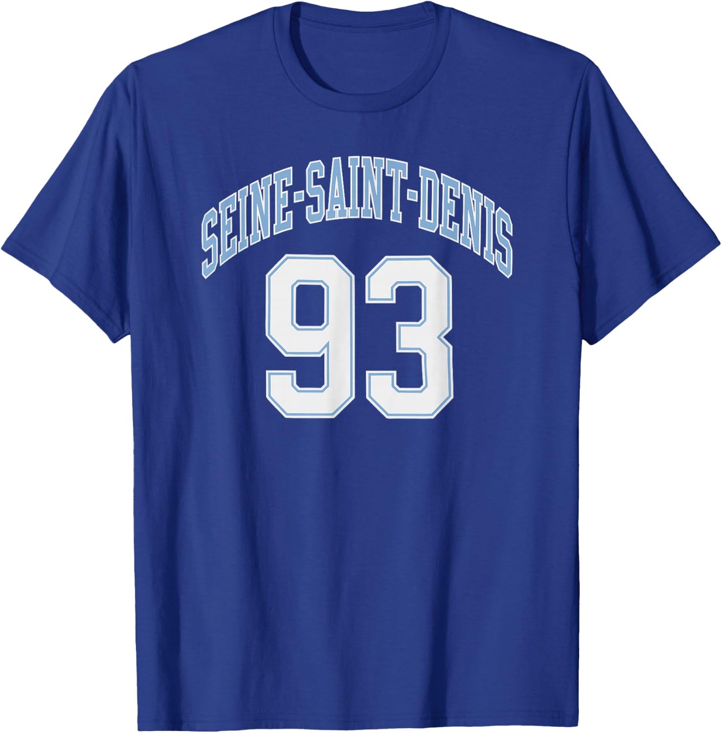 Seine-Saint-Denis 93 , Black, S T-Shirt - T-Shirt | Royal