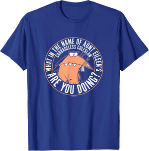 Angry Beavers Daggett What In The Name Of Are You Doing? T-Shirt - T-Shirt | Royal