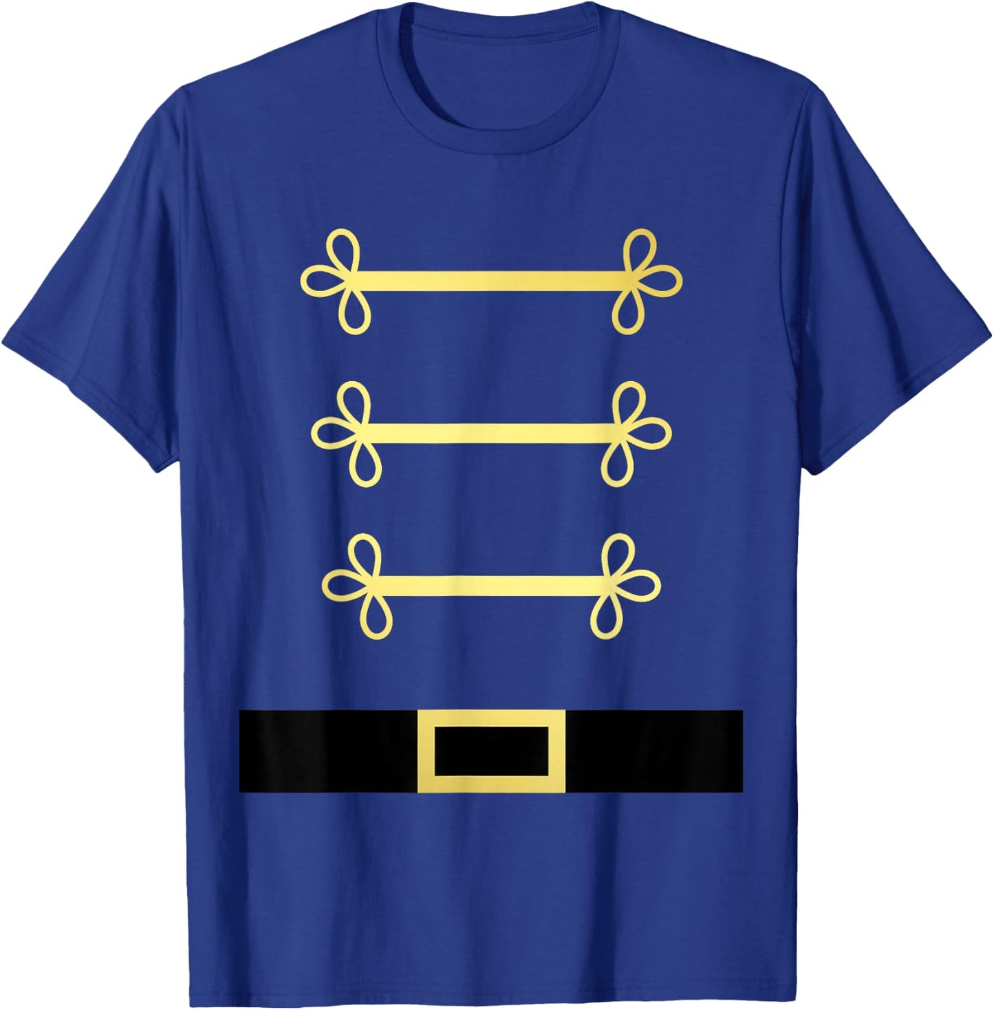 Toy Soldier Nutcracker Costume Uniform T-Shirt - T-Shirt | Royal
