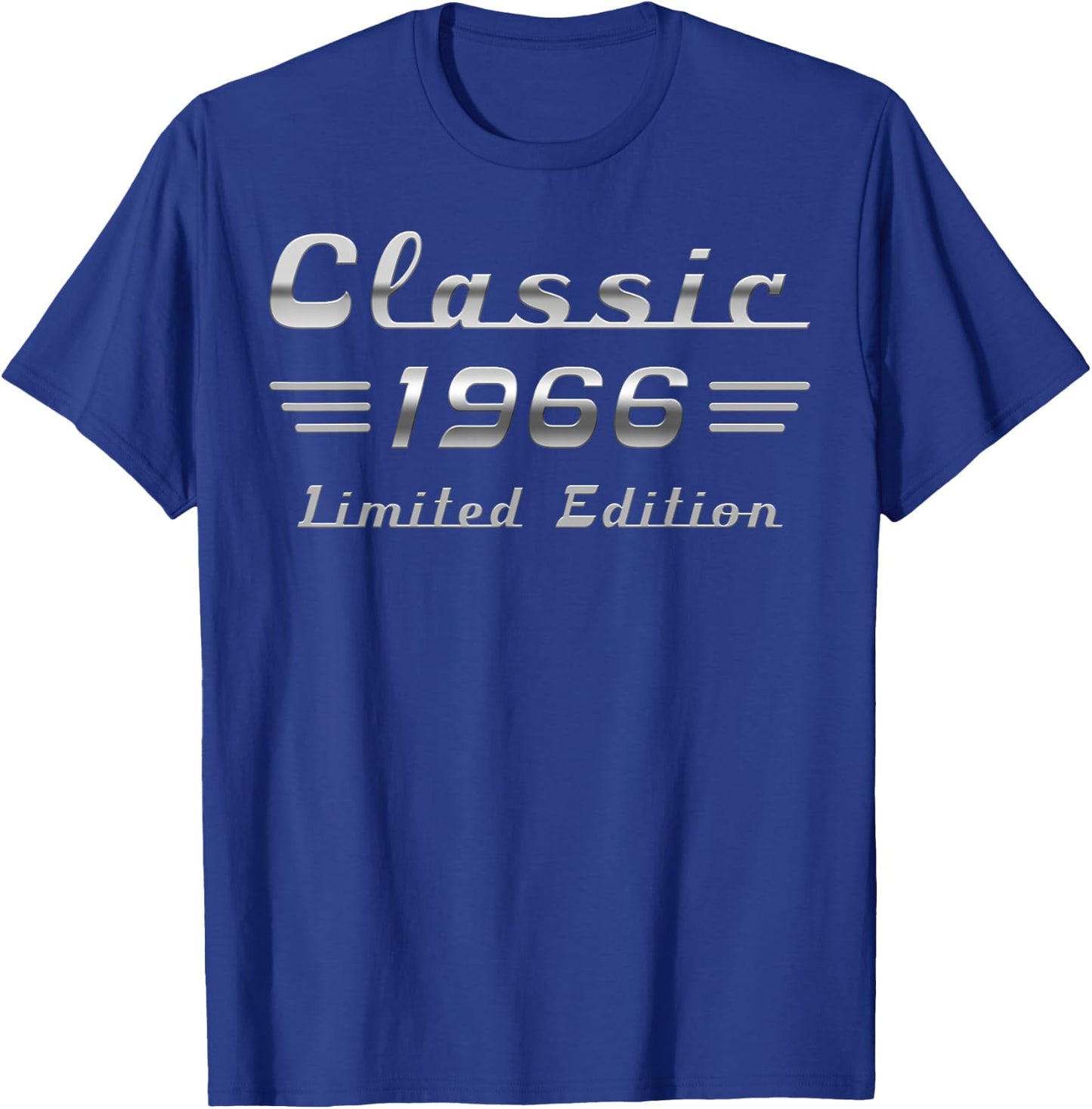 Classic 1966 Oldtimer 59th Birthday Limited Edition , black T-Shirt - T-Shirt | Royal