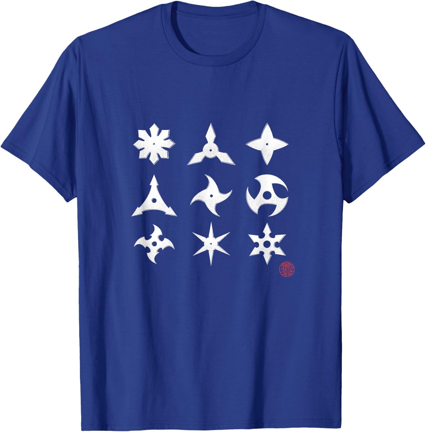 Shuriken Ninja Japan Manga Anime , Black, S T-Shirt - T-Shirt | Royal