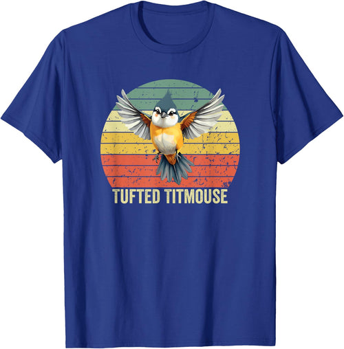 Tufted Titmouse Bird, Vintage Tufted Titmouse