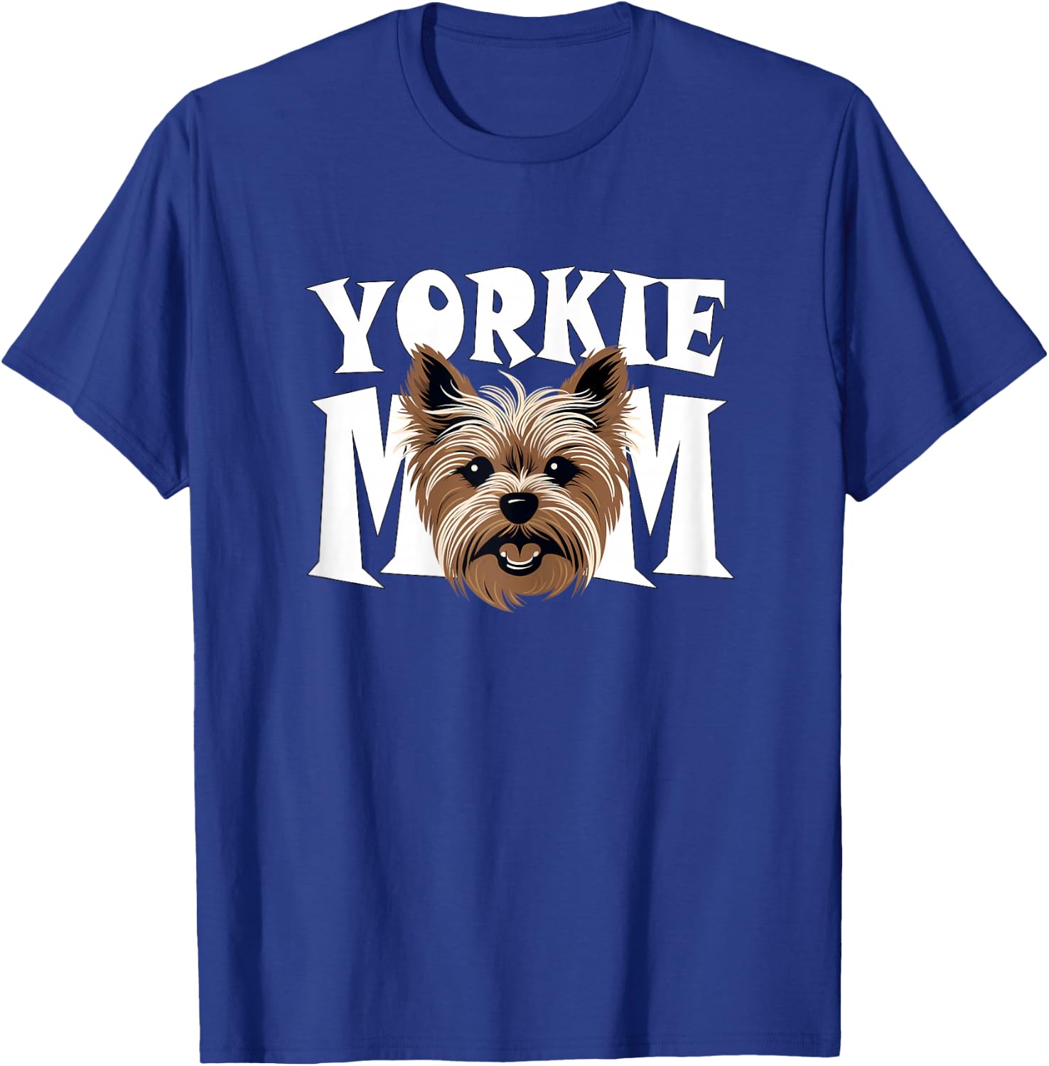 Yorkie Mom Cute Yorkshire Terrier Puppy Dog Mum Women’s T-Shirt - T-Shirt | Royal