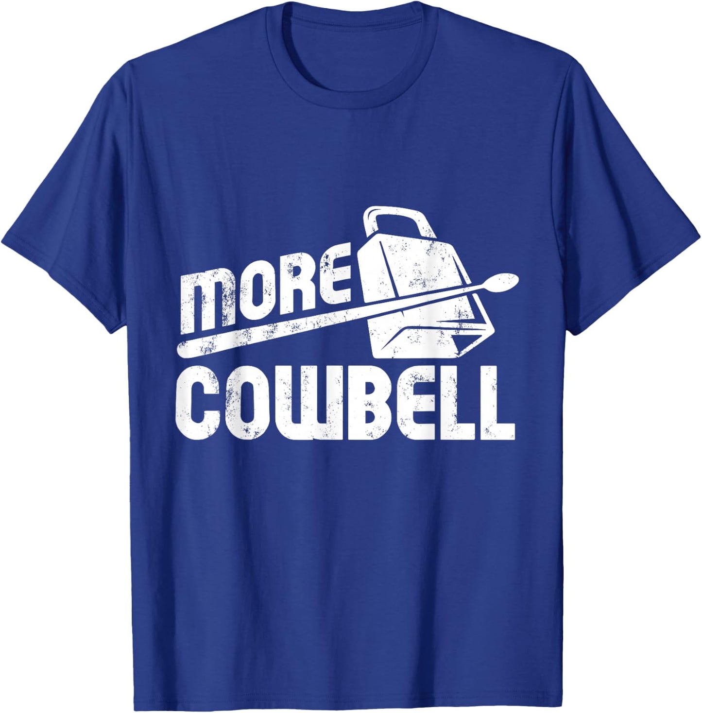 Cow Bell Cowbell Gifts Vintage Funny Drummer Cowbell T-Shirt - T-Shirt | Royal