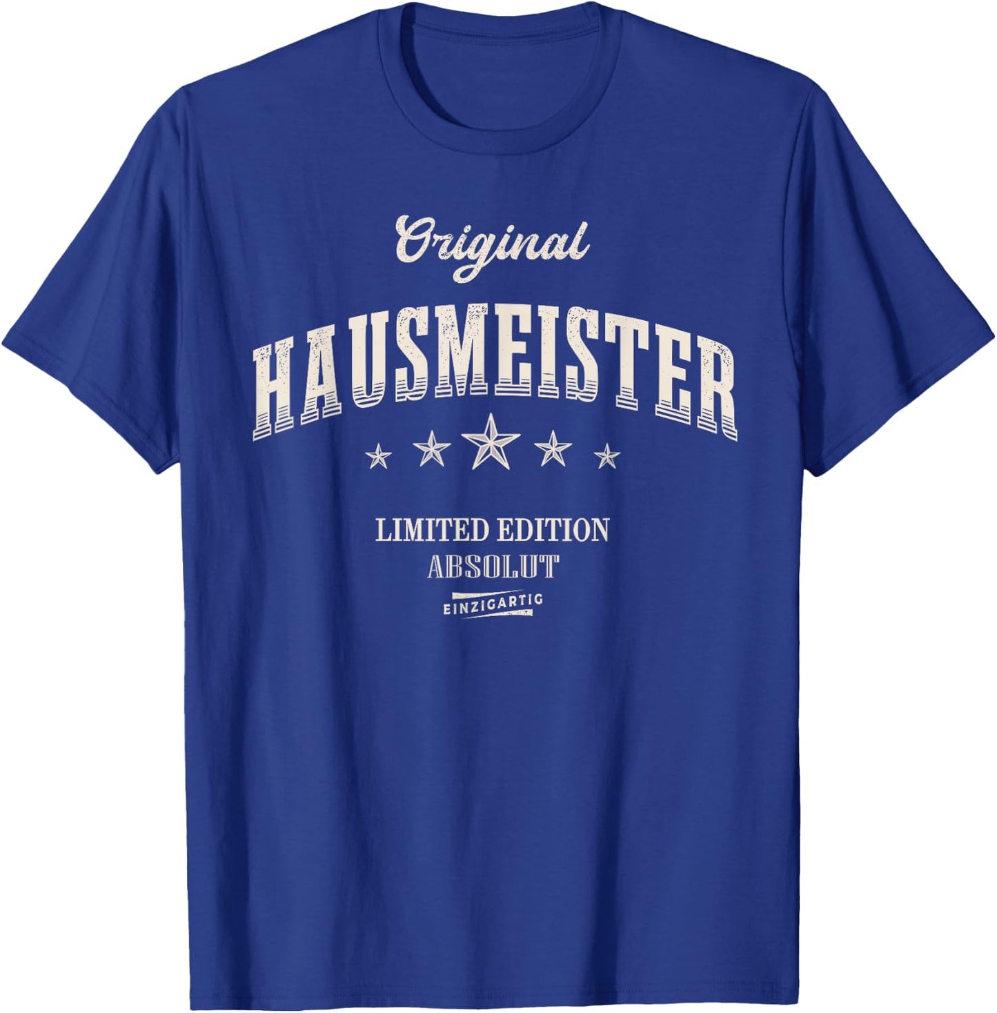 Hausmeister Limited Edition T-Shirt - T-Shirt | Royal