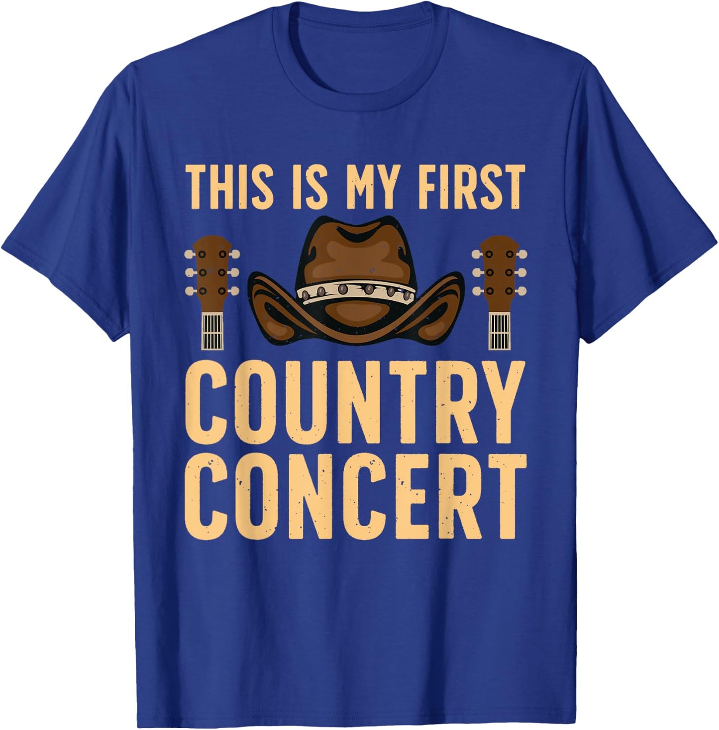 Cool Country Concert Art Women Country Music Lover T-Shirt - T-Shirt | Royal