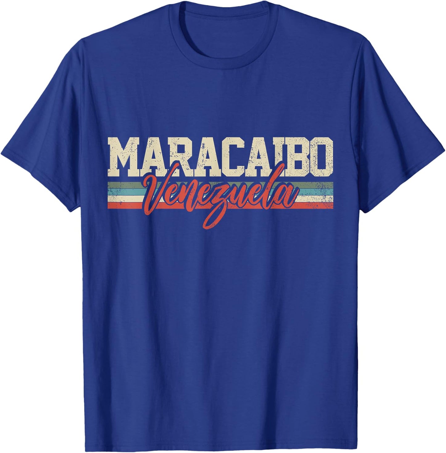 Maracaibo Venezuela Travel Souvenir Retro Gift T-Shirt - T-Shirt | Royal