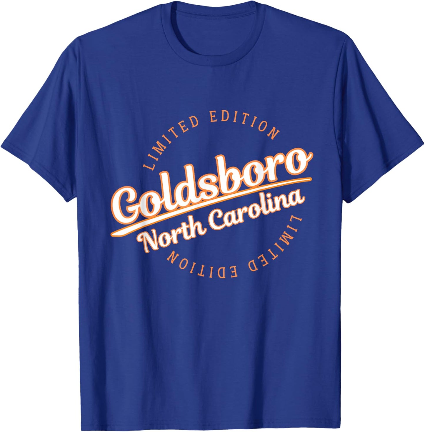 Retro Athletic Goldsboro NC Apparel T-Shirt - T-Shirt | Royal
