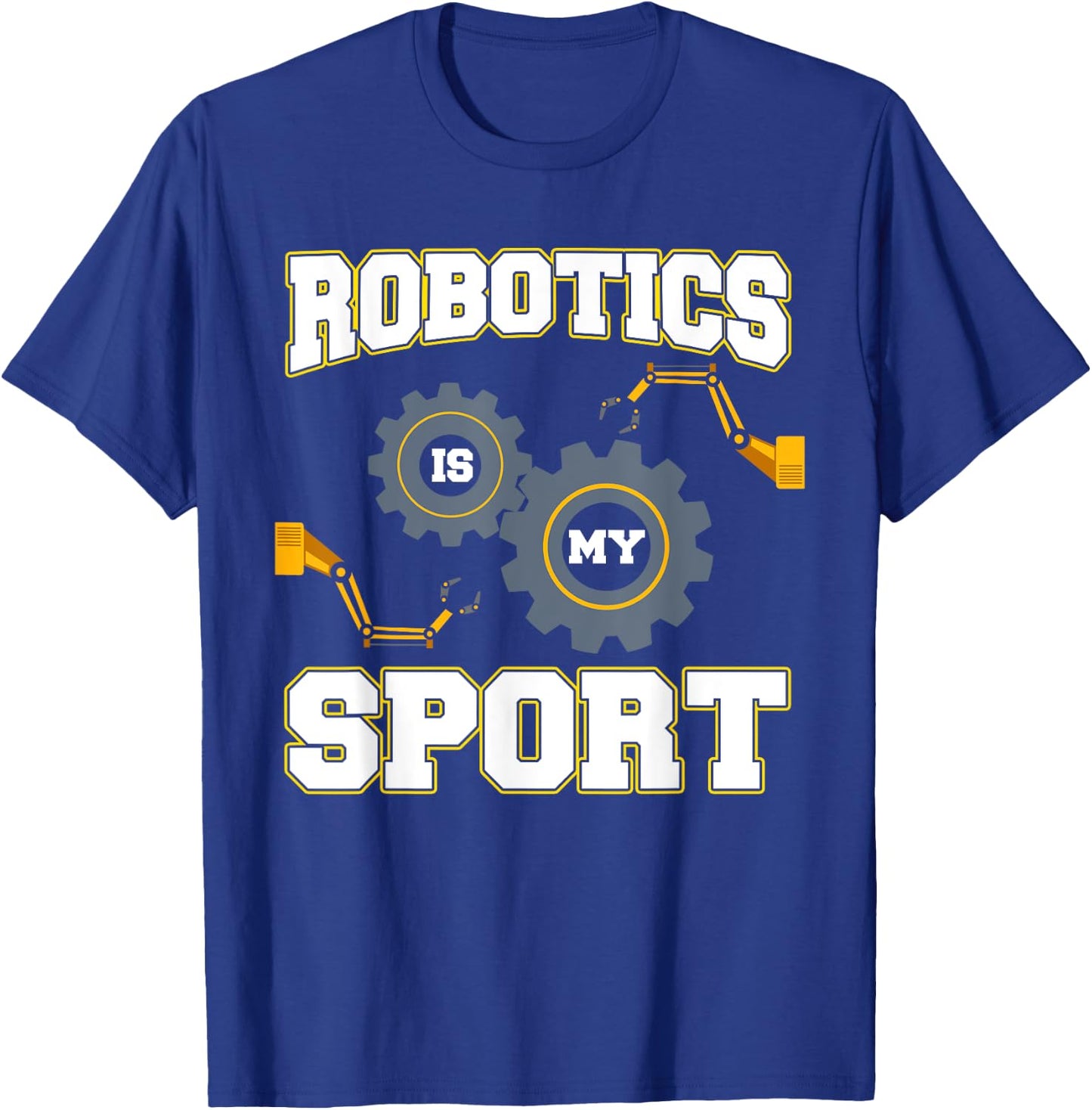 Cool Robotics Art Men Women Robot Engineering Programming T-Shirt - T-Shirt | Royal