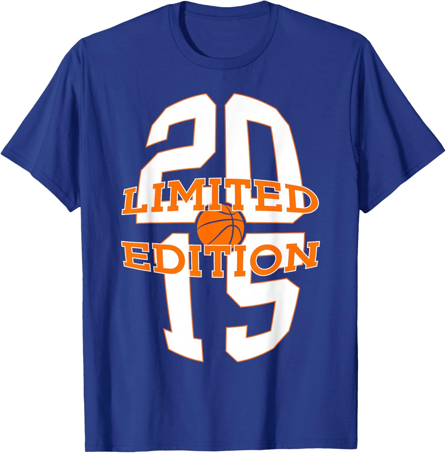 Ballon de Basket 11 Ans édition limitée 2015 11e Anniversaire T-Shirt - T-Shirt | Royal