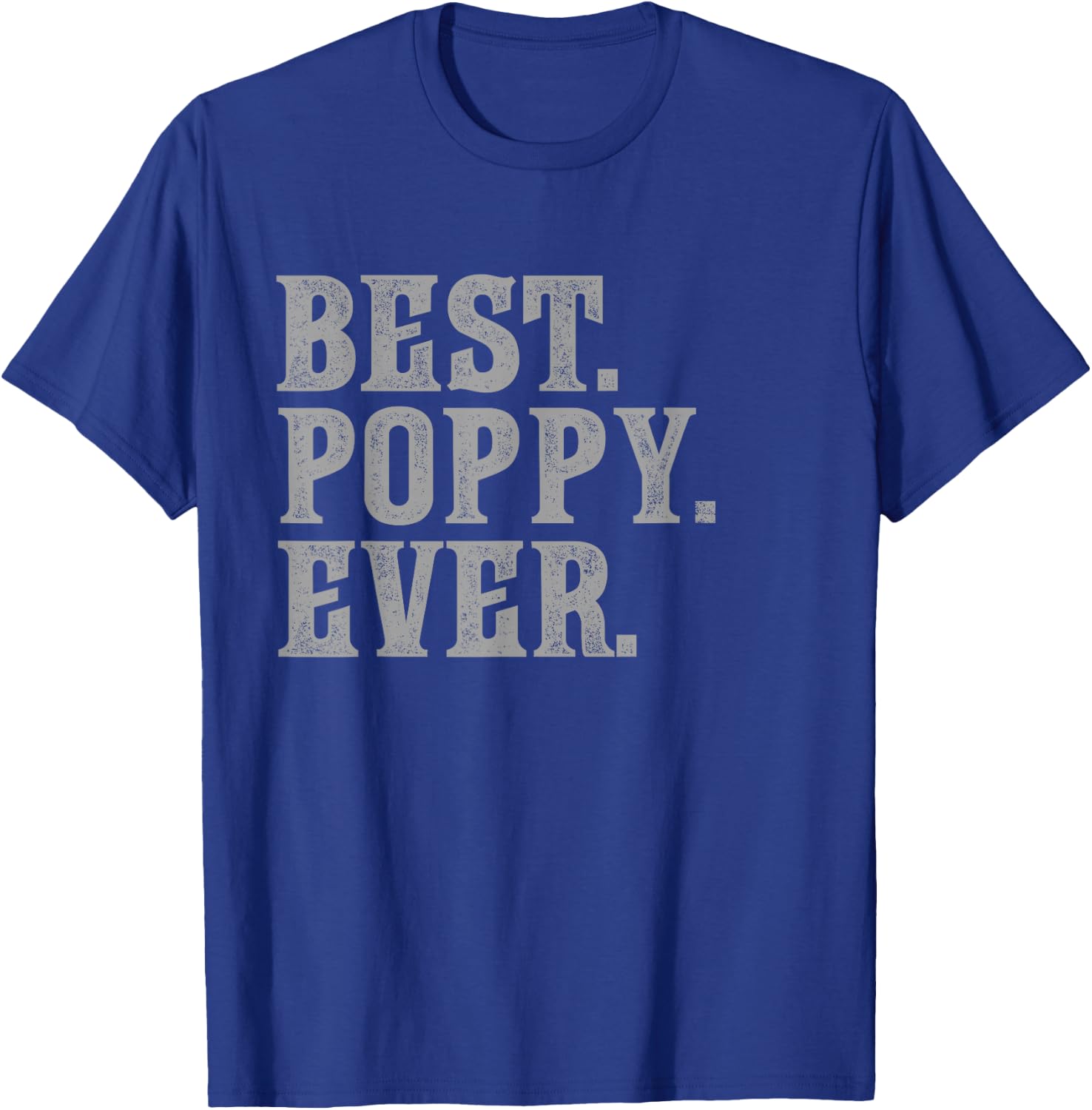 Best Poppy Ever Vintage Bold T-Shirt - T-Shirt | Royal